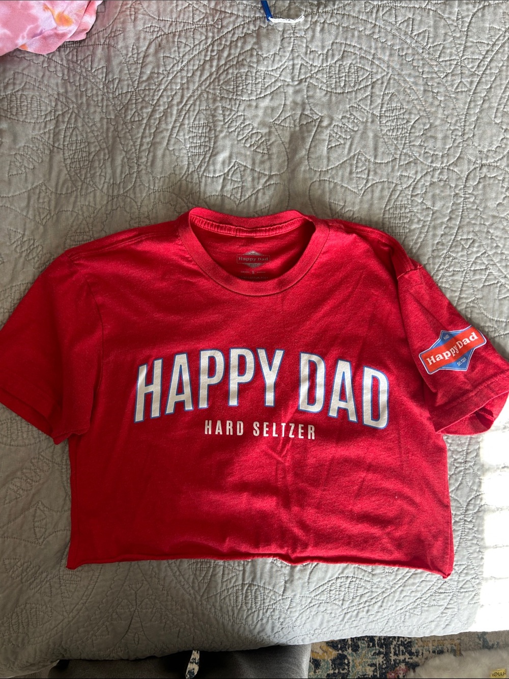 Red Short Sleeve Tee - Graphic Front